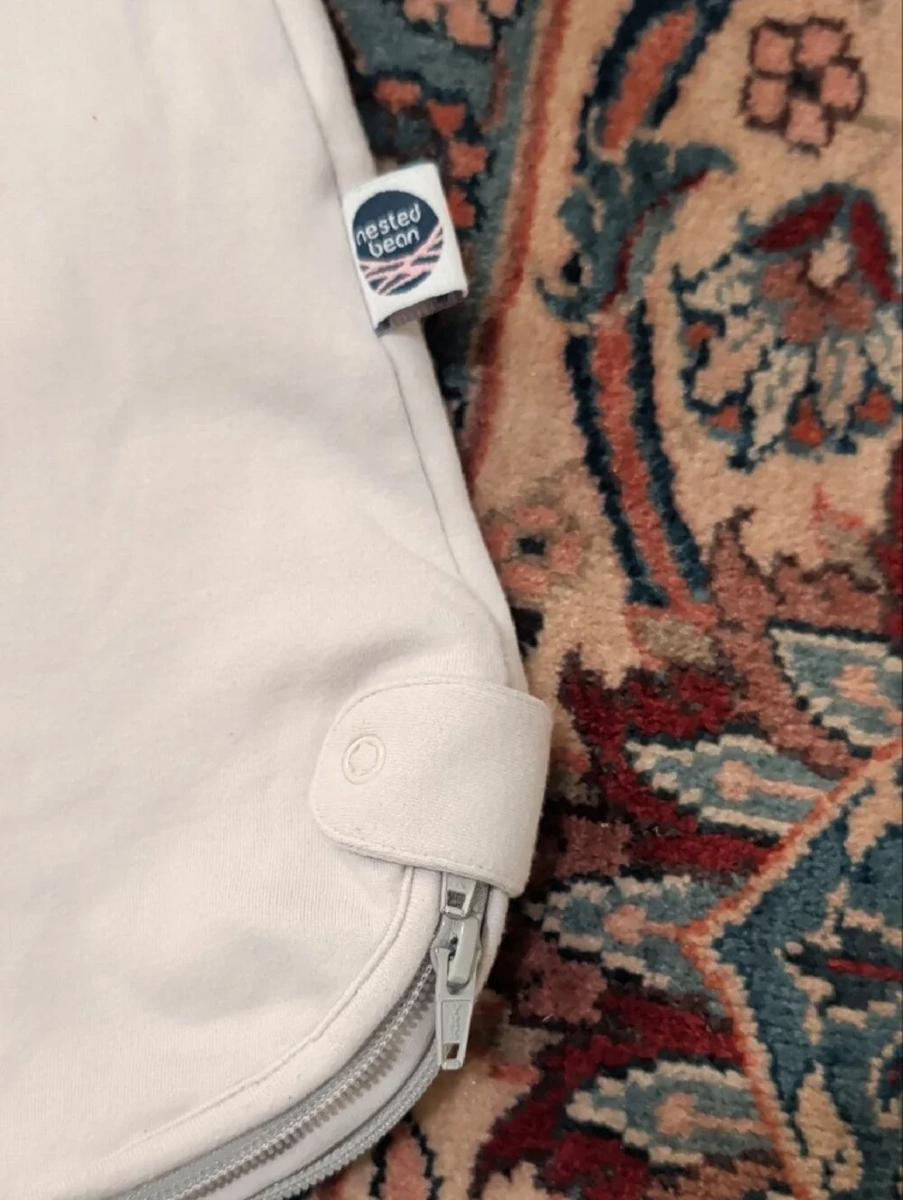 Nested Bean White Zen Sleep Sack Classic 6-15 Months